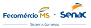 Logo Fecomercio e Senac bco